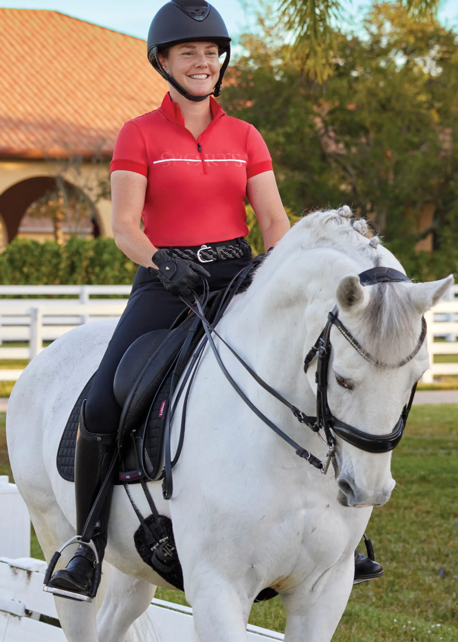 SCHOCKEMOEHLE N.A. Schockemöhle Ladies’ Fortuna Short Sleeve Shirt New