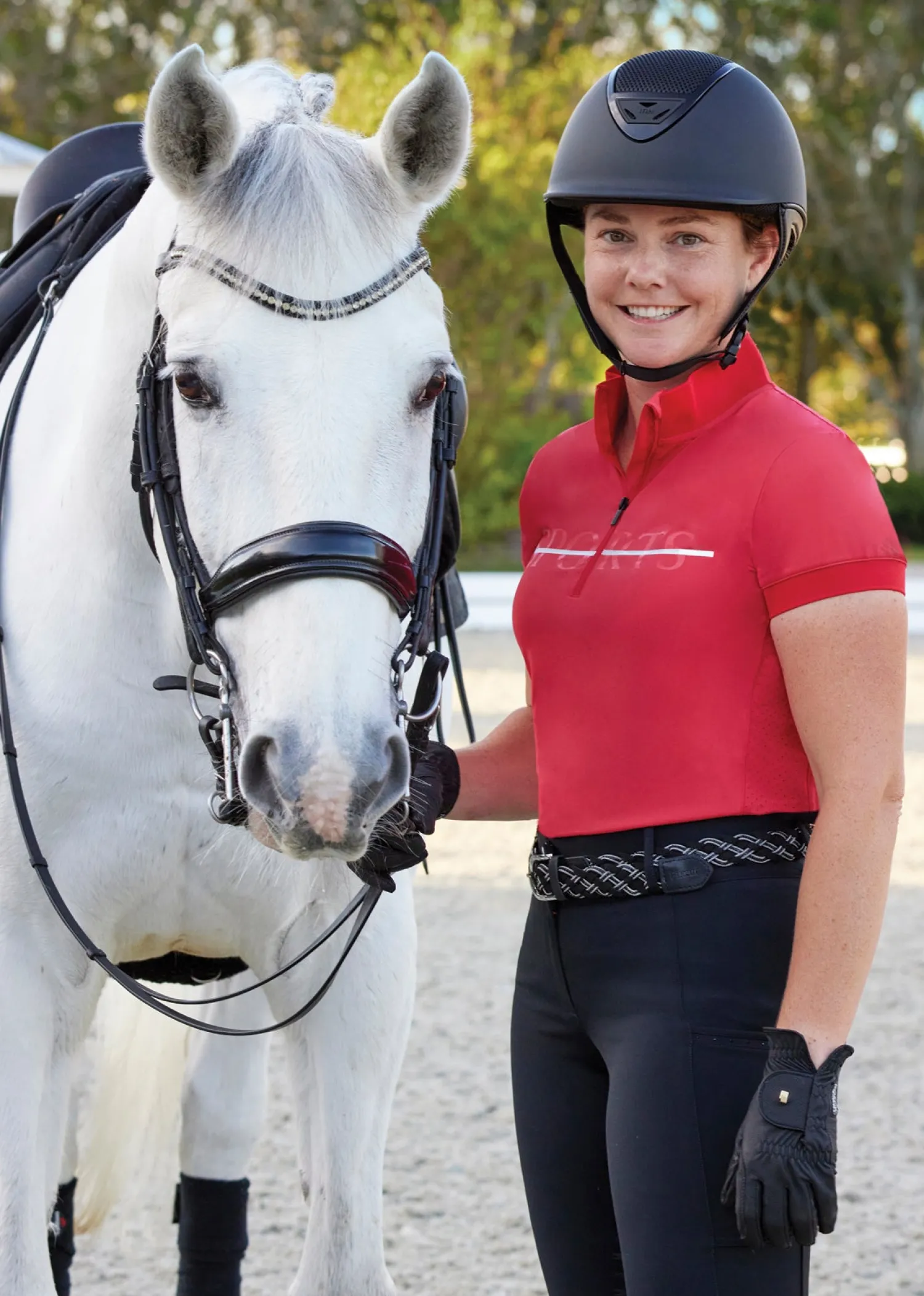 SCHOCKEMOEHLE N.A. Schockemöhle Ladies’ Fortuna Short Sleeve Shirt New