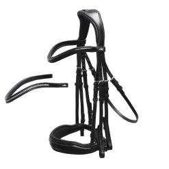 SCHOCKEMOEHLE N.A. Schockemöhle Milan Anatomical Double Bridle Black/Silver Online