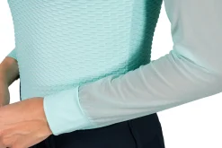 SCHOCKEMOEHLE N.A. Schockemöhle Ladies’ SpGianna Long Sleeve Shirt Aqua Sky Clearance