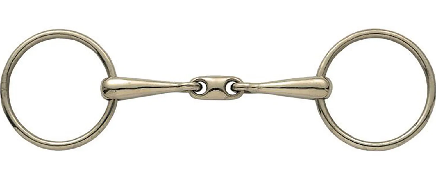 SHIRES EQUESTRIAN Shires Loose Ring Copper Alloy Training Bit - 14mm Stainless Steel Sale