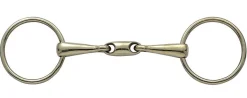 SHIRES EQUESTRIAN Shires Loose Ring Copper Alloy Training Bit - 18mm Stainless Steel Outlet