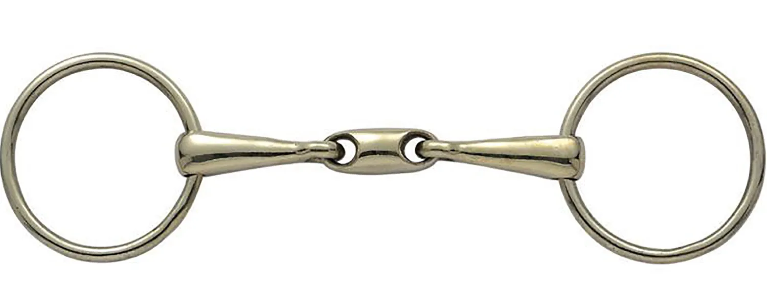 SHIRES EQUESTRIAN Shires Loose Ring Copper Alloy Training Bit - 18mm Stainless Steel Outlet