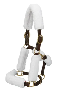 SHIRES EQUESTRIAN Shires SupaFleece Halter Fleeces - 6 piece set White New