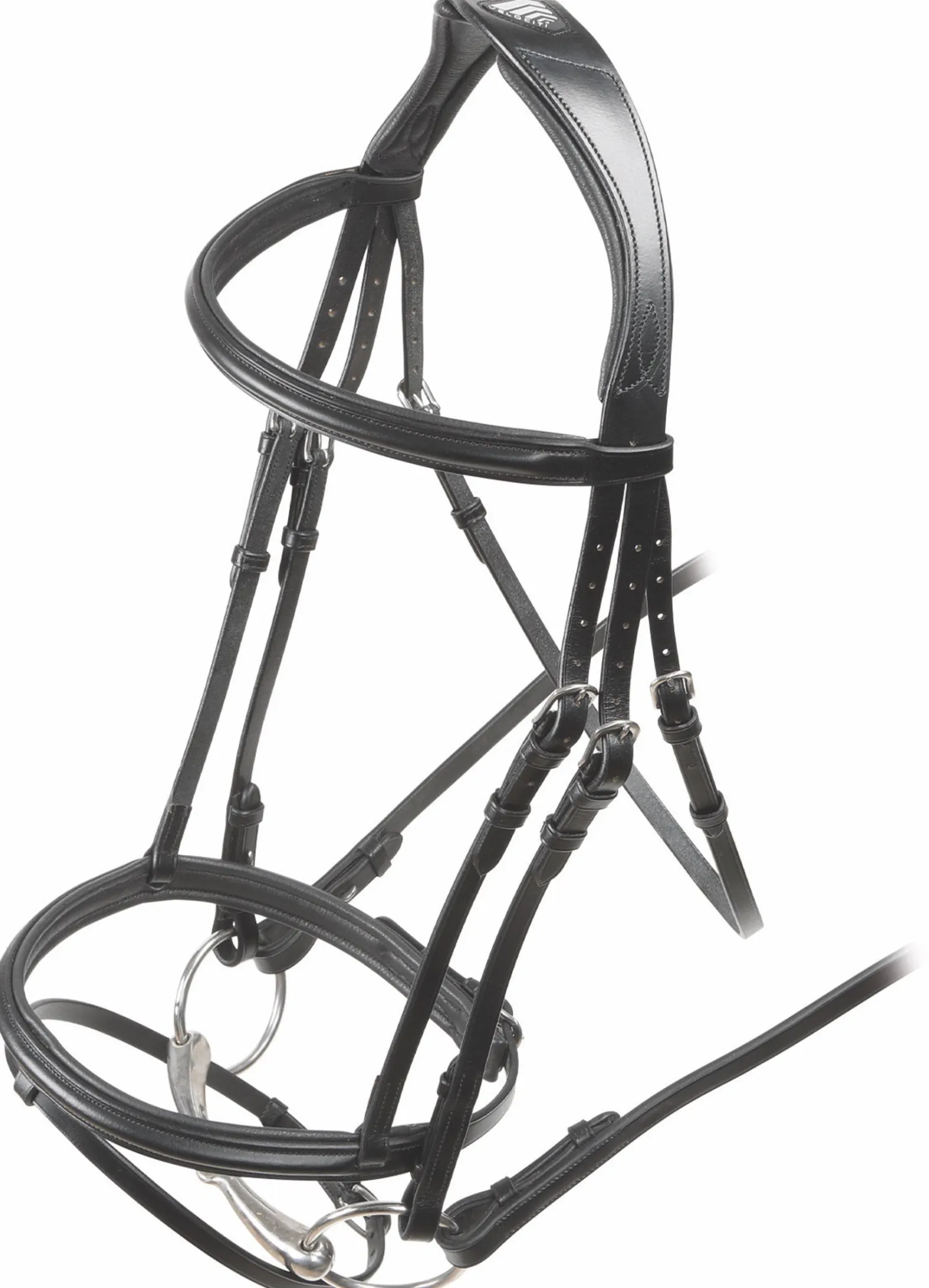 SHIRES EQUESTRIAN Shires Velociti Rapida Padded Raised Flash Bridle Discount