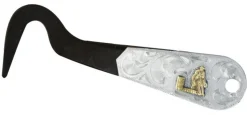 SHILOH STABLES TACK Showman® Brown Steel & Engraved Silver Hoof Pick Online