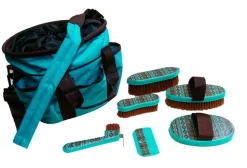 SHILOH STABLES TACK Showman® Navajo Print Grooming Kit with Nylon Cordura® Tote Bag Clearance