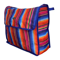 SHILOH STABLES TACK Showman® Stall-Front Storage Bag Neon Serape Best