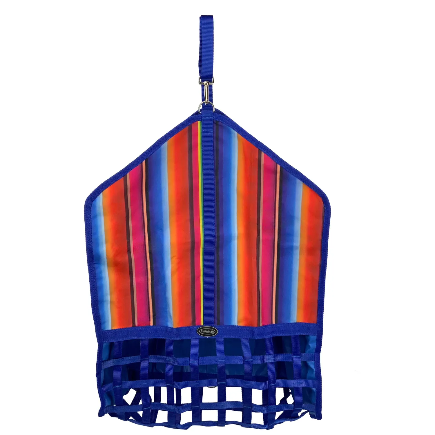 SHILOH STABLES TACK Showman® Webbed Slow Feed Hay Bag Neon Serape Online