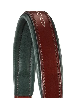 HARMOHN KRAFT Showmark™ Classic Fancy-Stitched Leather Halter Clearance