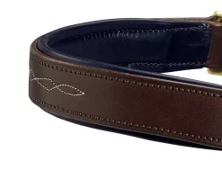 HARMOHN KRAFT Showmark™ Classic Fancy-Stitched Leather Halter Clearance