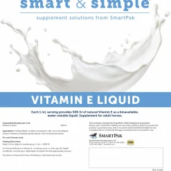 SMARTEQUINE ™ Smart & Simple Vitamin E Liquid NA Best