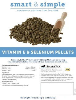 SMARTEQUINE ™ Smart & Simple Vitamin E & Selenium Pellets NA Outlet