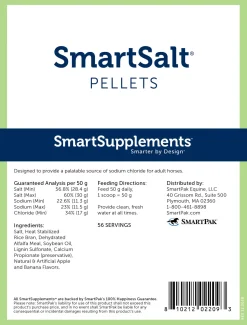 SMARTEQUINE ™ SmartSalt Pellets NA Hot