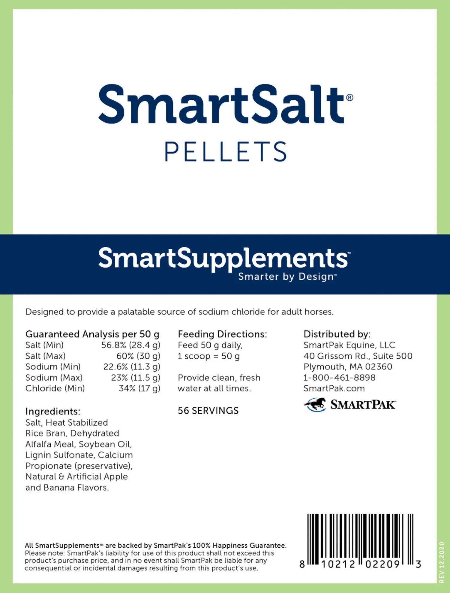 SMARTEQUINE ™ SmartSalt Pellets NA Hot
