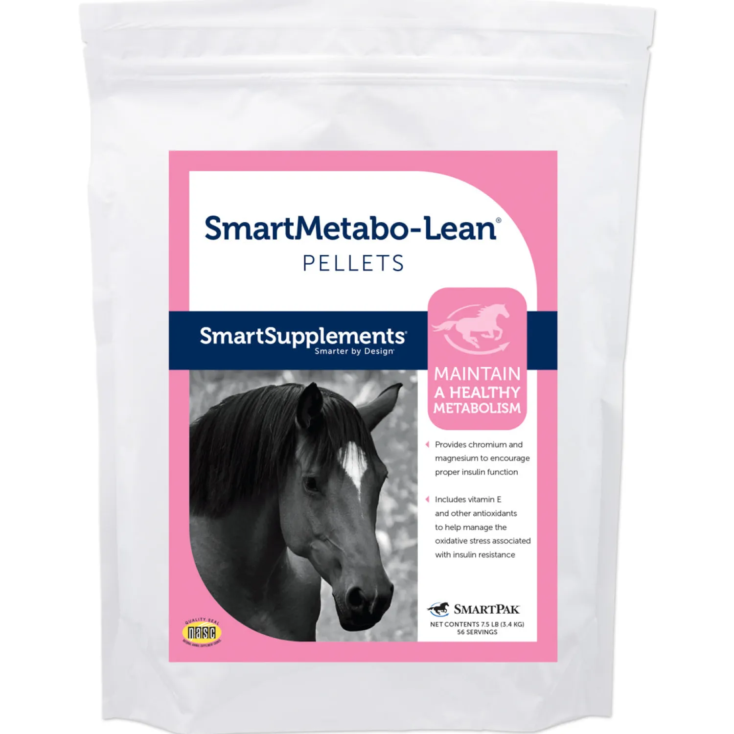 SMARTPAK SmartEquine™ SmartMetabo-Lean® Pellets - 7.5 lbs.