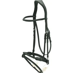 STUBBEN N.A. Stübben Pro Jump Bridle with Rope Noseband & Removable Flash Hot