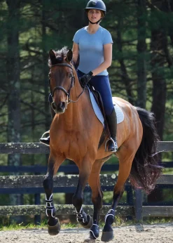 JONE SHOU INDUSTRIAL Stride™ Open-Front Tendon Boots Black Discount