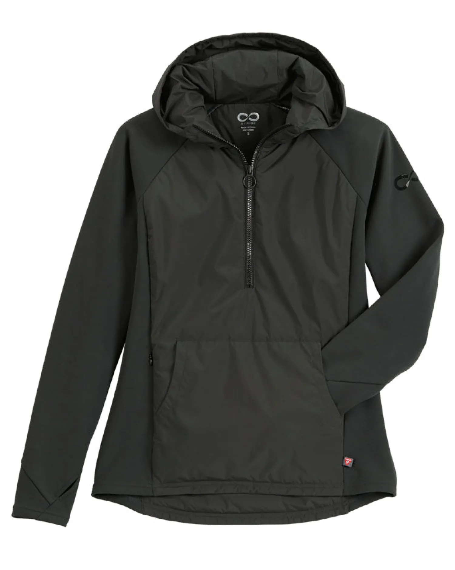 KIRSCH Stride™ Thermo Pullover Jacket Soot Outlet