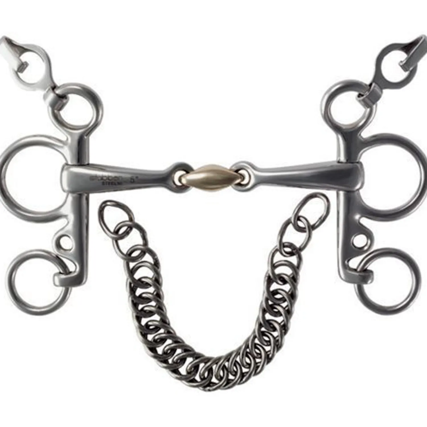 STUBBEN N.A. Stubben Sweet Copper Pelham Bit Hot