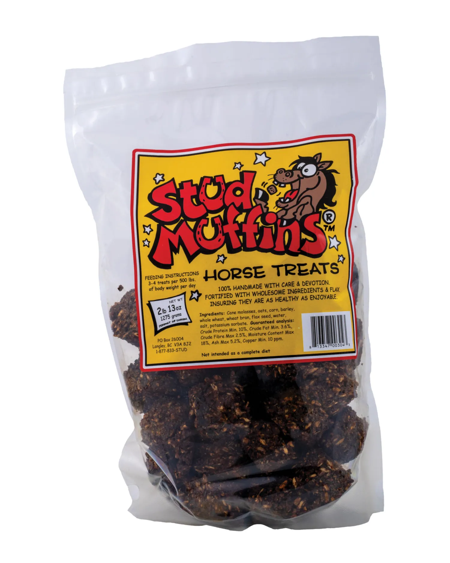 ANIMAL HEALTH INT Stud Muffins® Horse Treats - 90 oz Hot