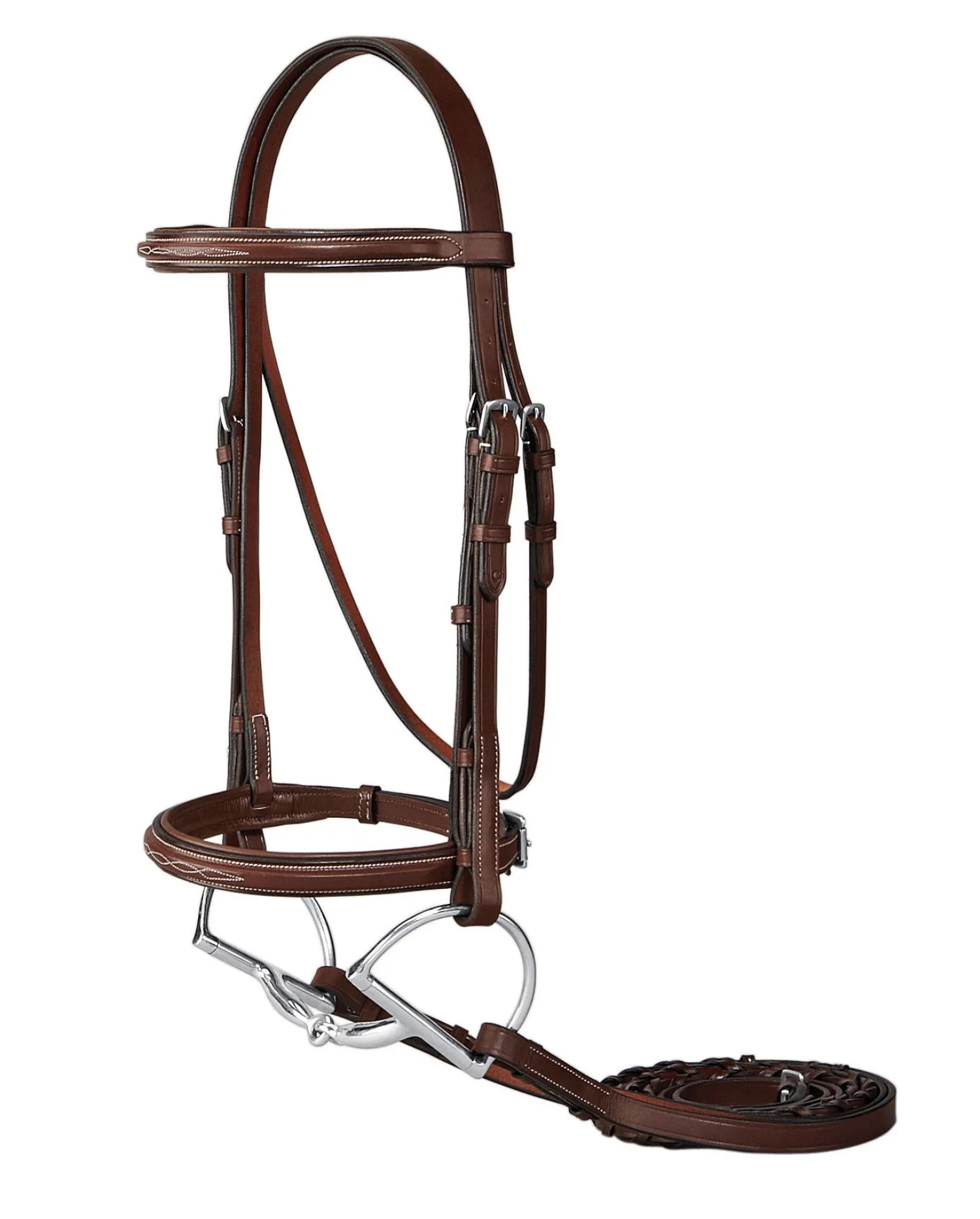 KINGS INTERNATIONAL Suffolk™ Hunter Bridle Oakbark Hot