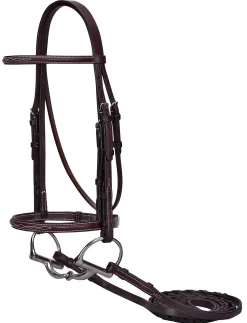 KINGS INTERNATIONAL Suffolk™ Hunter Fancy-Stitched Bridle
