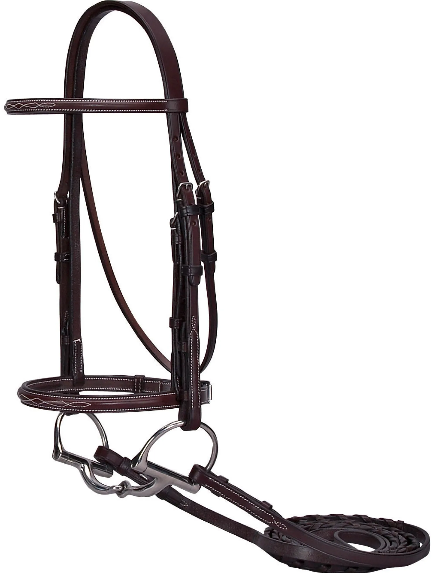 KINGS INTERNATIONAL Suffolk™ Hunter Fancy-Stitched Bridle