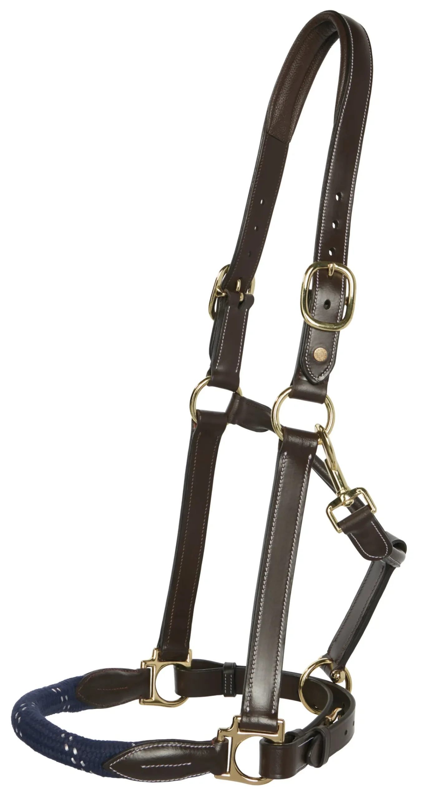 PUSHKAR INTL Suffolk™ Leather & Rope Halter with Lead Discount