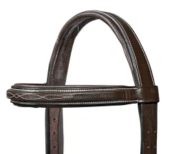 KINGS INTERNATIONAL Suffolk™ Single Crown Hunter Bridle Oakbark Clearance