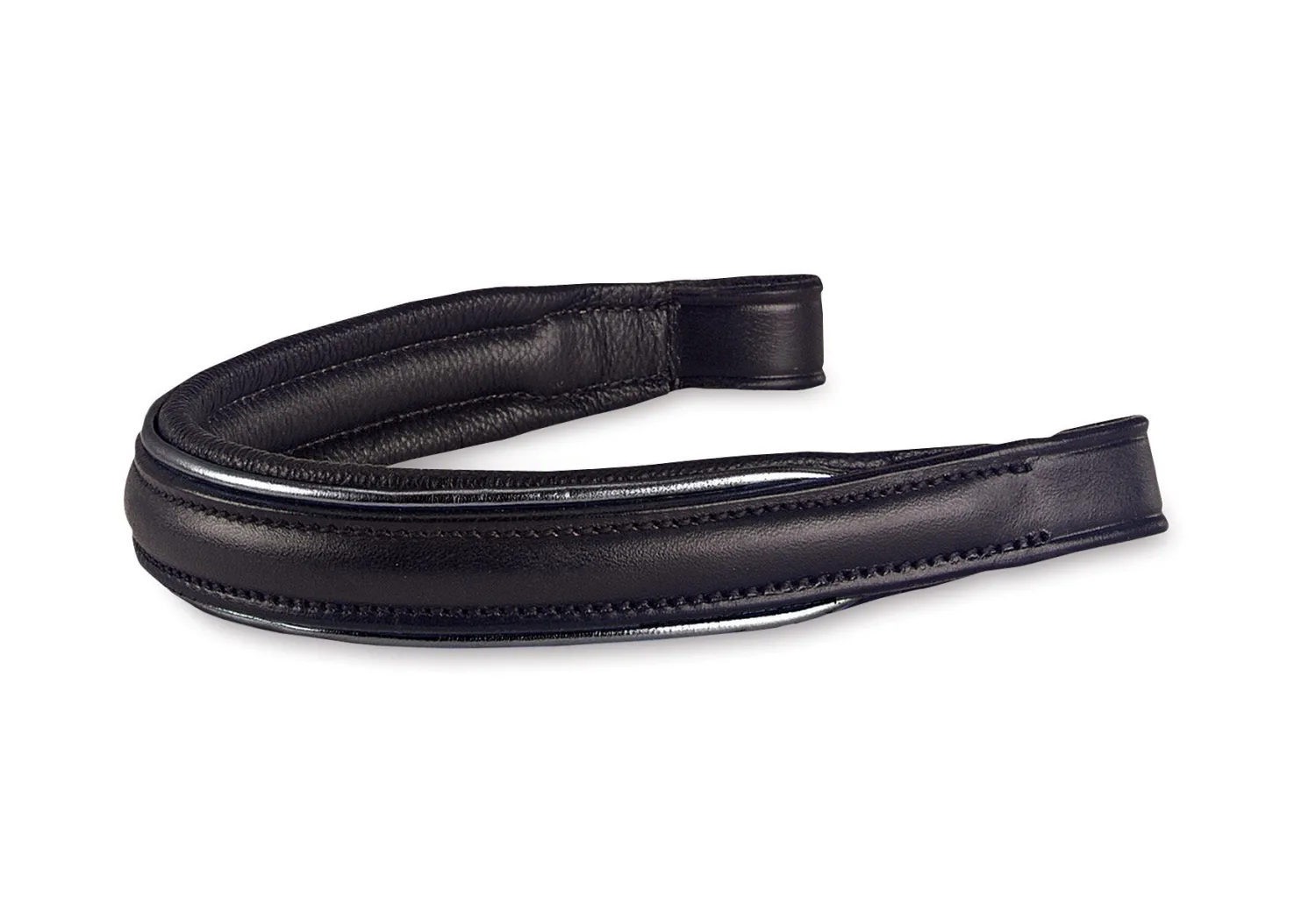 KINGS INTERNATIONAL Suffolk™ Single Crown Padded Dressage Bridle Hot