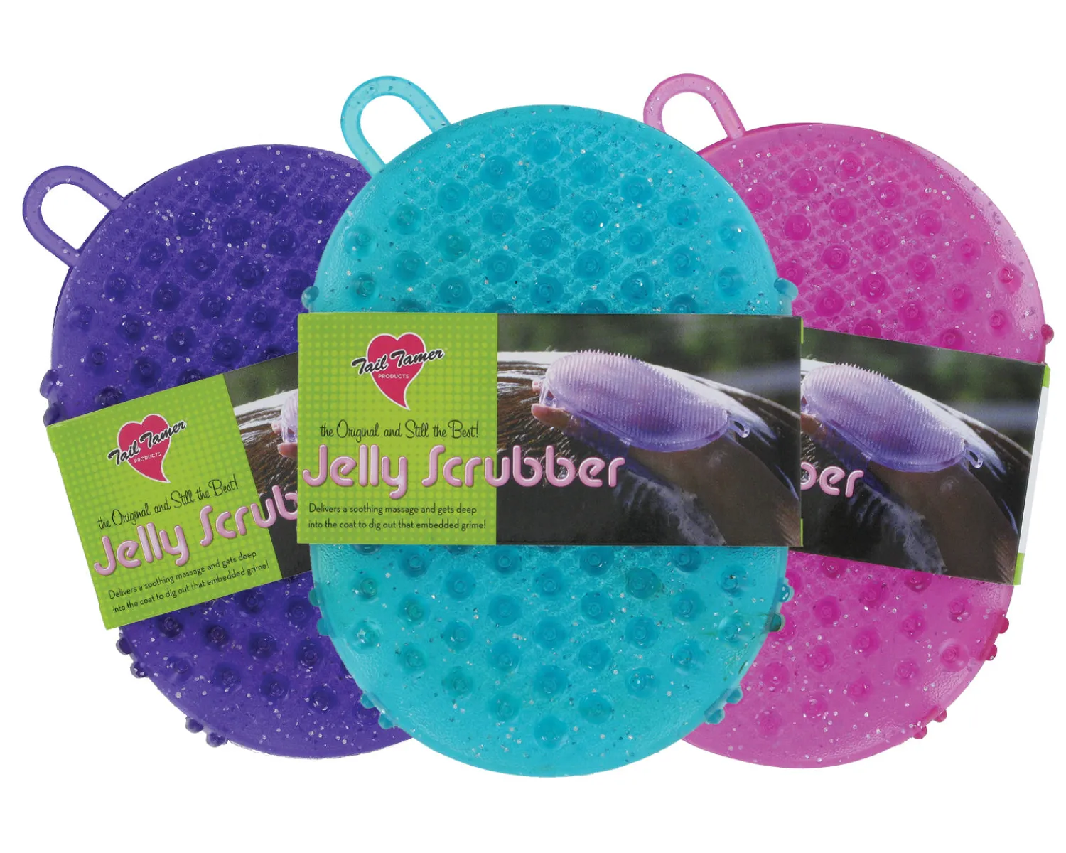 PROFESSIONALS CHOICE Tail Tamers® Jelly Scrubber Mitt