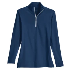 TAILORED SPORTSMAN THE ™ Ladies’ IceFil® Quarter-Zip Long Sleeve Sun Shirt New