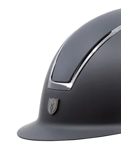 PHOENIX PERFORMANCE Tipperary™ Windsor Traditional Brim Helmet with MIPS® Black Matte/Chrome/Black New