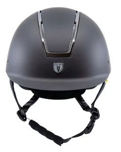 PHOENIX PERFORMANCE Tipperary™ Windsor Traditional Brim Helmet with MIPS® Black Matte/Chrome/Black New