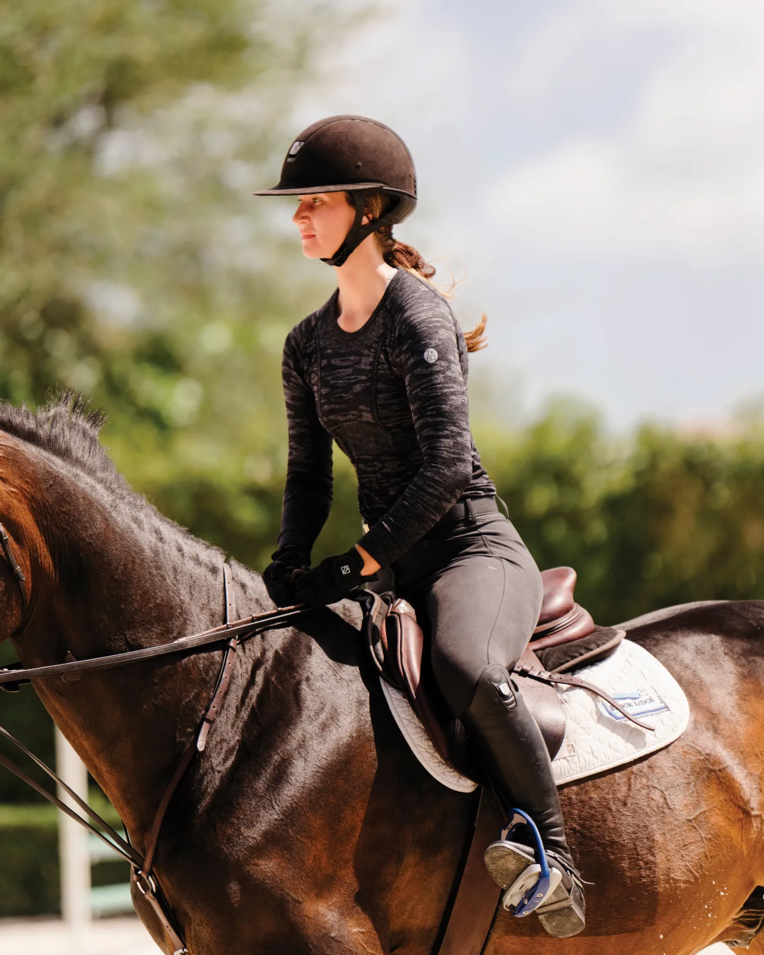 TKEQ THE SHOP TKEQ Ladies’ Kennedy Seamless Long Sleeve Top Discount