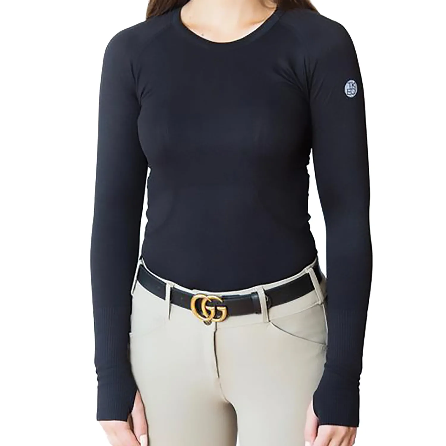 TKEQ THE SHOP TKEQ Ladies’ Kennedy Seamless Long Sleeve Top Discount