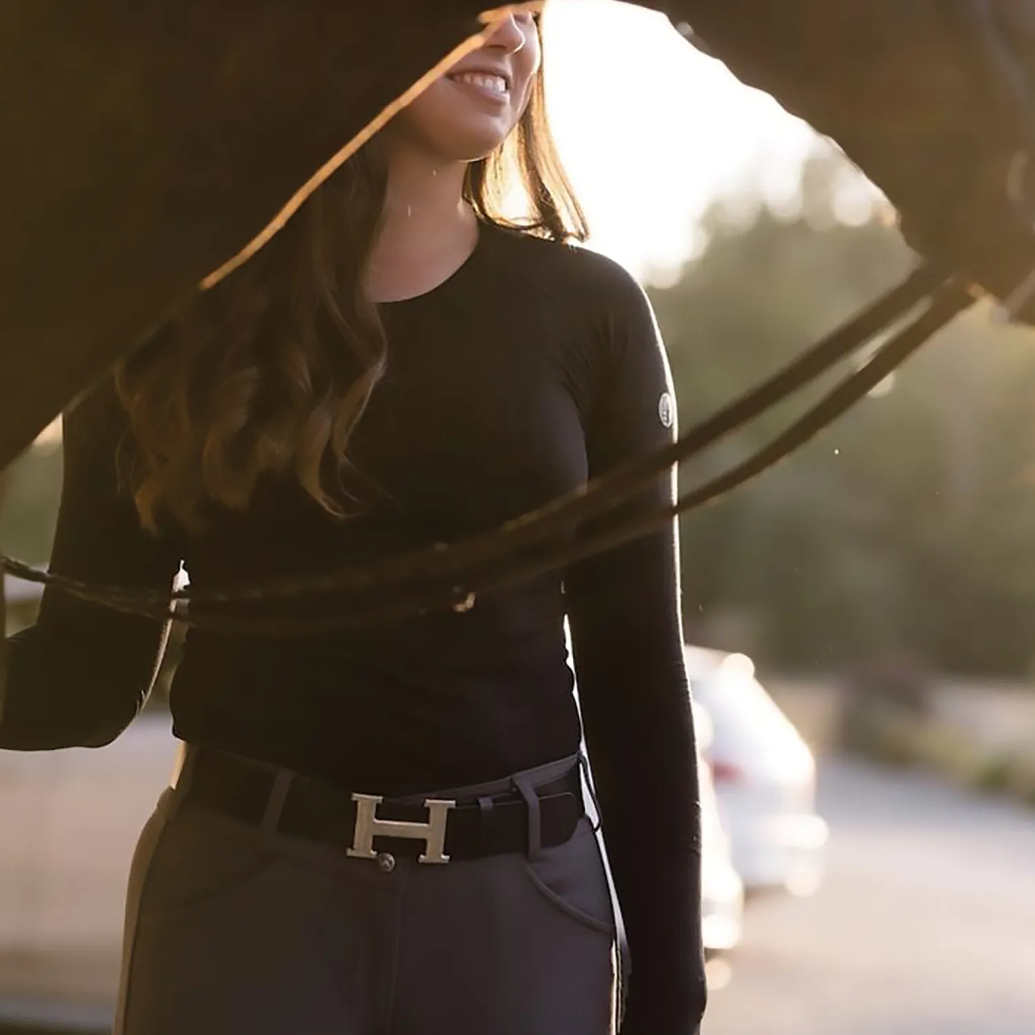 TKEQ THE SHOP TKEQ Ladies’ Kennedy Seamless Long Sleeve Top Discount