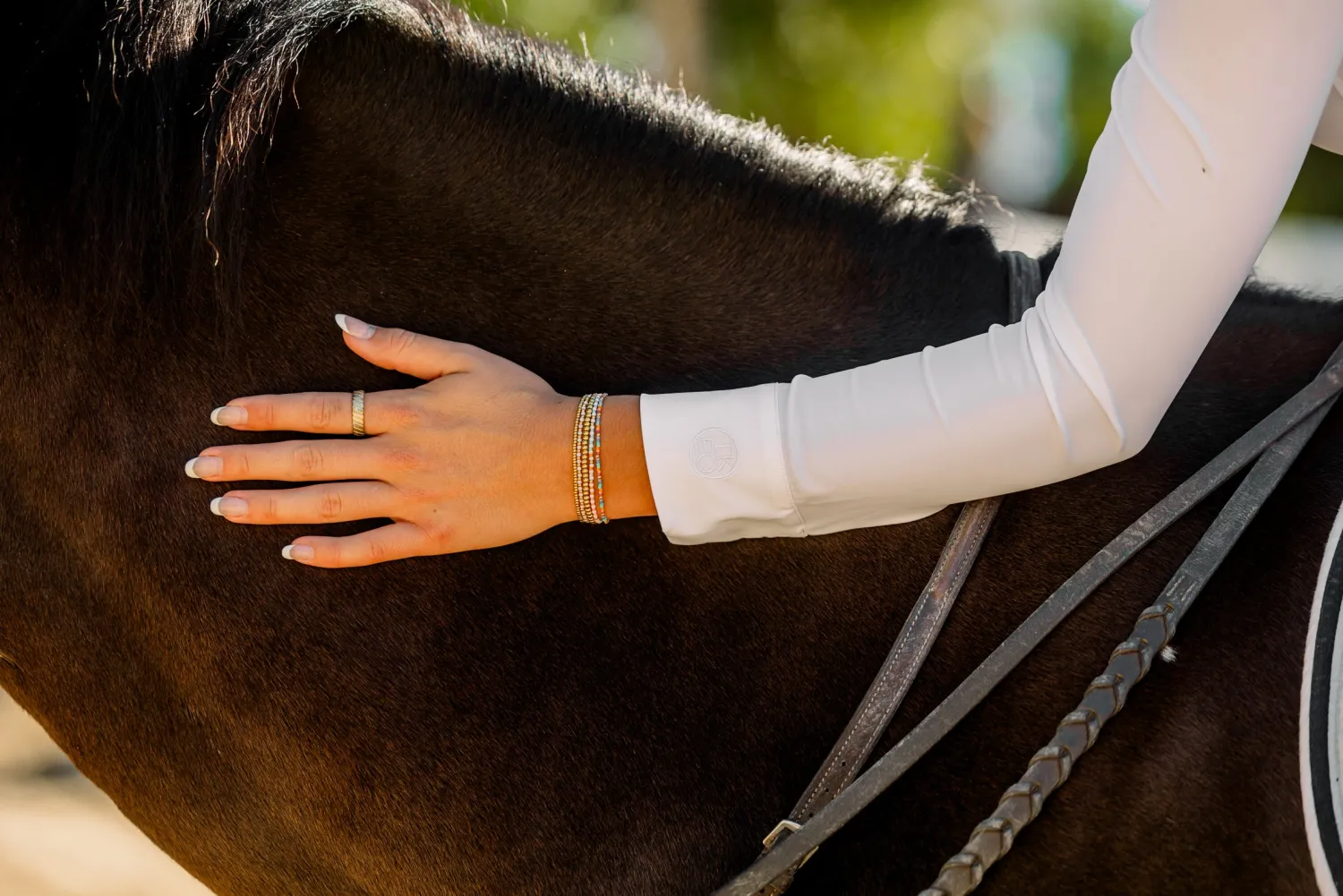 TKEQ THE SHOP TKEQ Skylar Long Sleeve Competition Shirt White Best