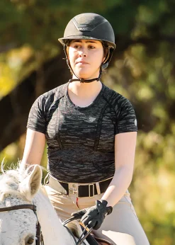 TKEQ THE SHOP TKEQ Ladies’ Kennedy Seamless Short Sleeve Top Clearance