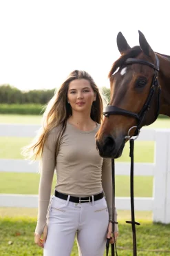 TKEQ THE SHOP TKEQ Ladies’ Kennedy Seamless Long-Sleeve Top 2.0 Discount