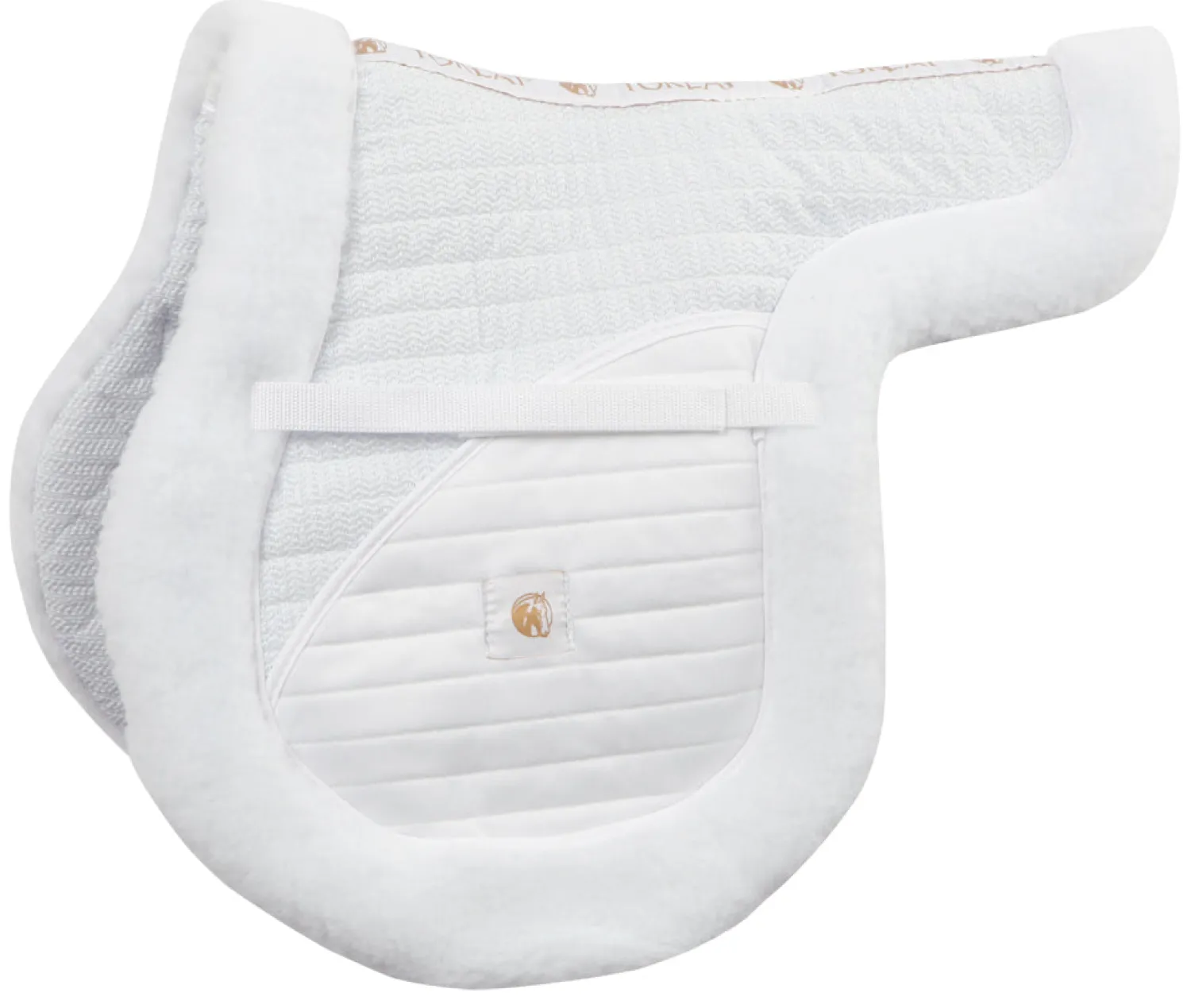 TOKLAT ORIGINALS Toklat® TechQuilt High-Profile Two-Sided NonSlip Saddle Pad - CC White Best