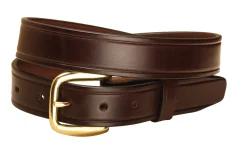 TORY LEATHER 1 1/4" Plain Leather Belt Outlet