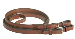 TORY LEATHER Company 3/4" x 60" Plain Reins with Buckle Bit Ends Best
