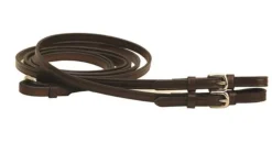TORY LEATHER Company 1/2" x 60" Plain Reins with Buckle Bit Ends Outlet