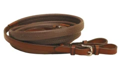 TORY LEATHER Company Rubber Grip Leather Reins with Buckle Ends Clearance