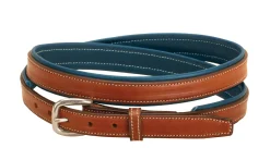TORY LEATHER Padded Leather Belt Best