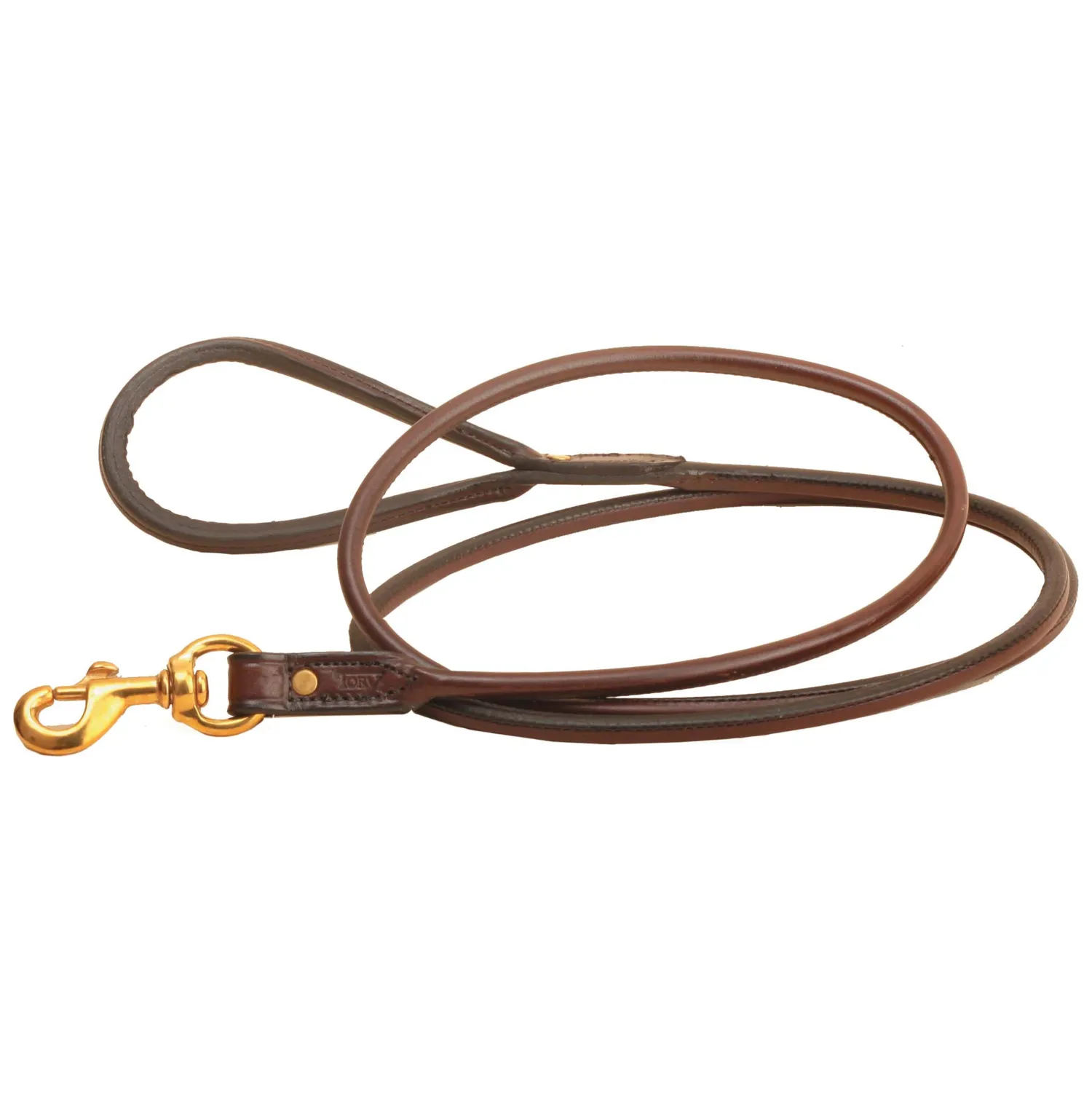 TORY LEATHER Rolled Leather Dog Leash Outlet
