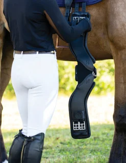 TOTAL SADDLE FIT StretchTec Shoulder Relief Dressage Girth™ with Leather Liner Discount