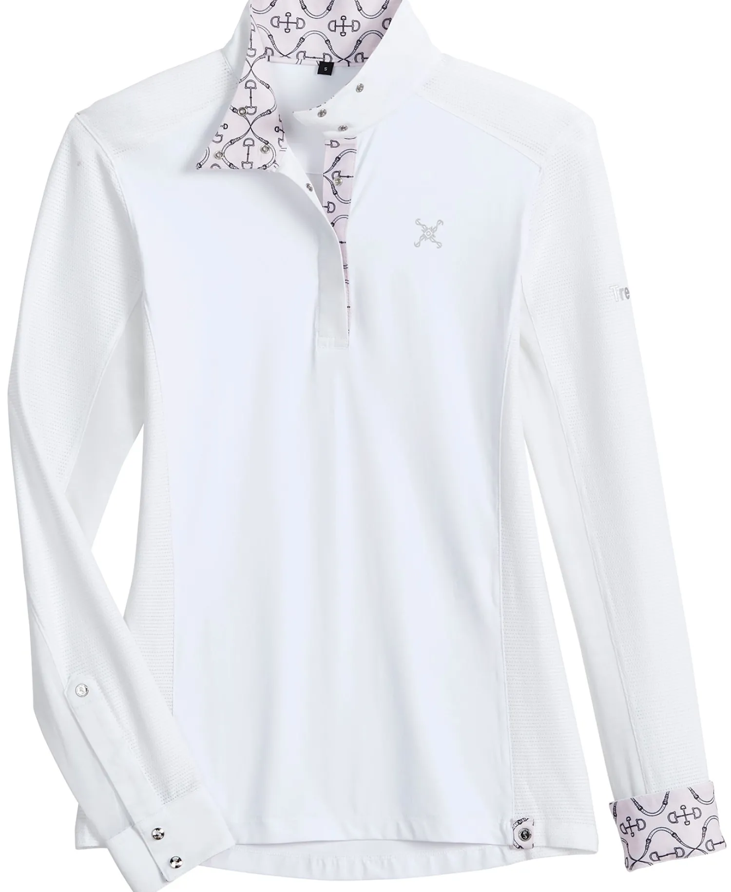 TREDSTEP-CLOTHING Tredstep™ Ladies’ Milan Long Sleeve Show Shirt Best